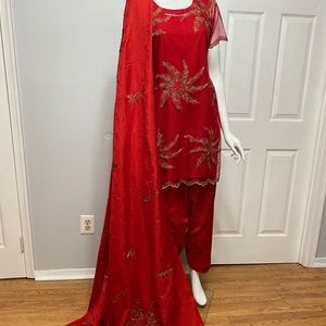 Pakistani indian formal dress